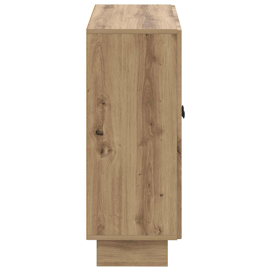 Badkamer Opbergkast EDE Artisanaal eiken 59,5 x 31 x 80 cm