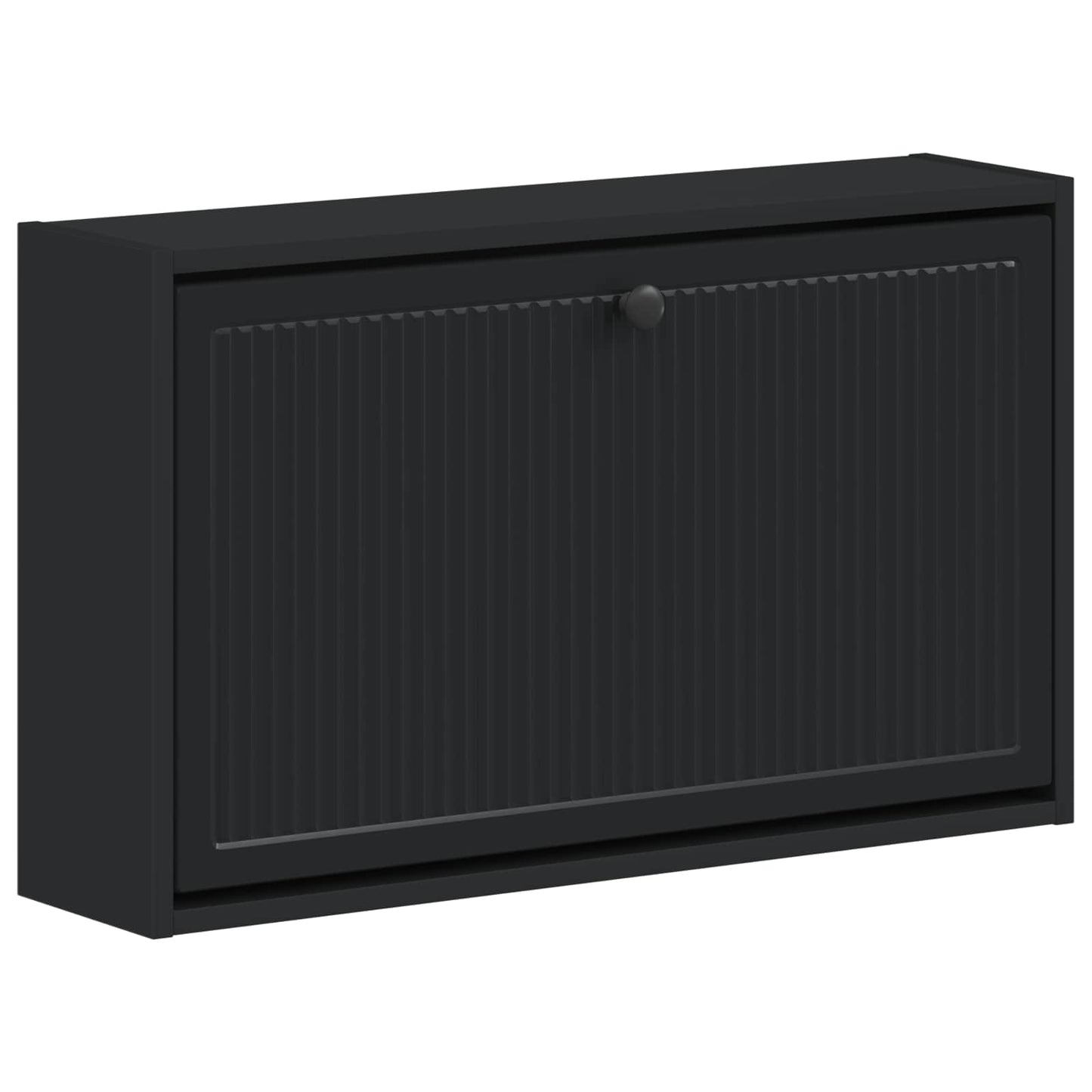Wandgemonteerde Schoenkast EDE 71 x 17 x 43 cm Bewerkt hout