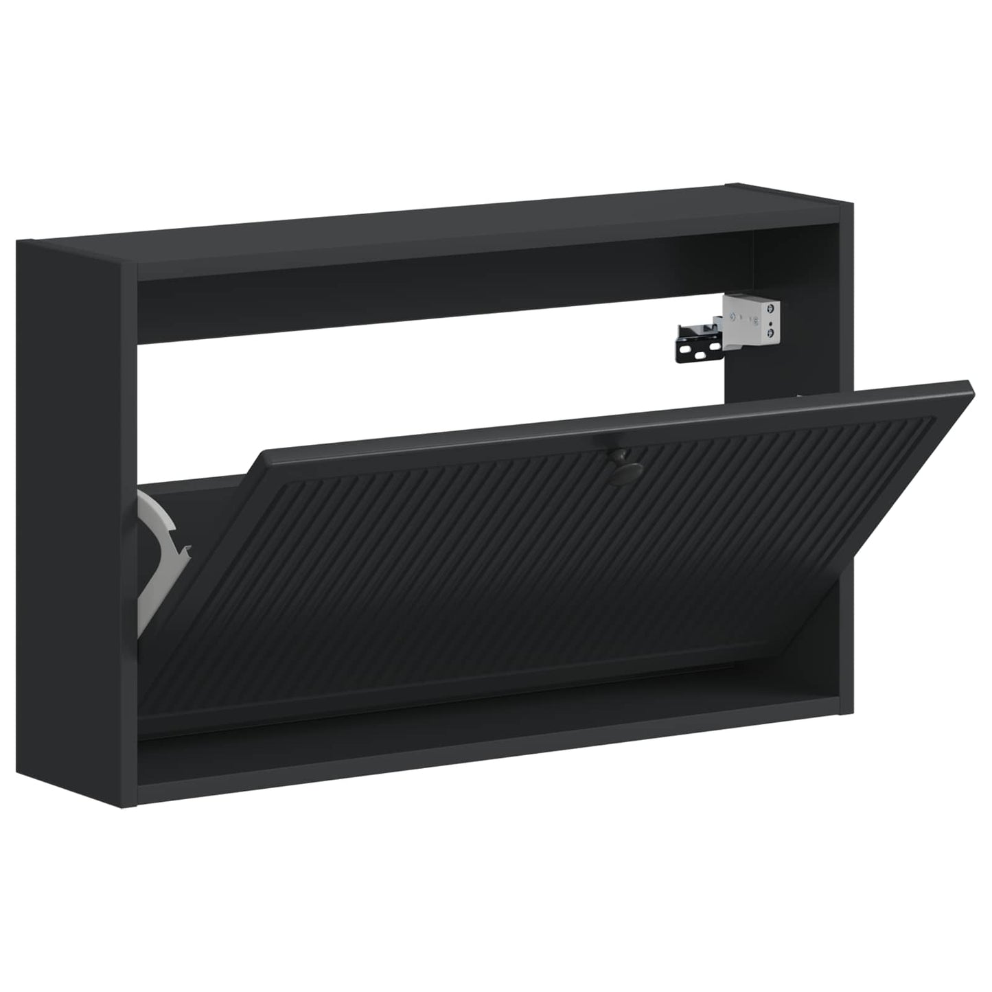 Wandgemonteerde Schoenkast EDE 71 x 17 x 43 cm Bewerkt hout