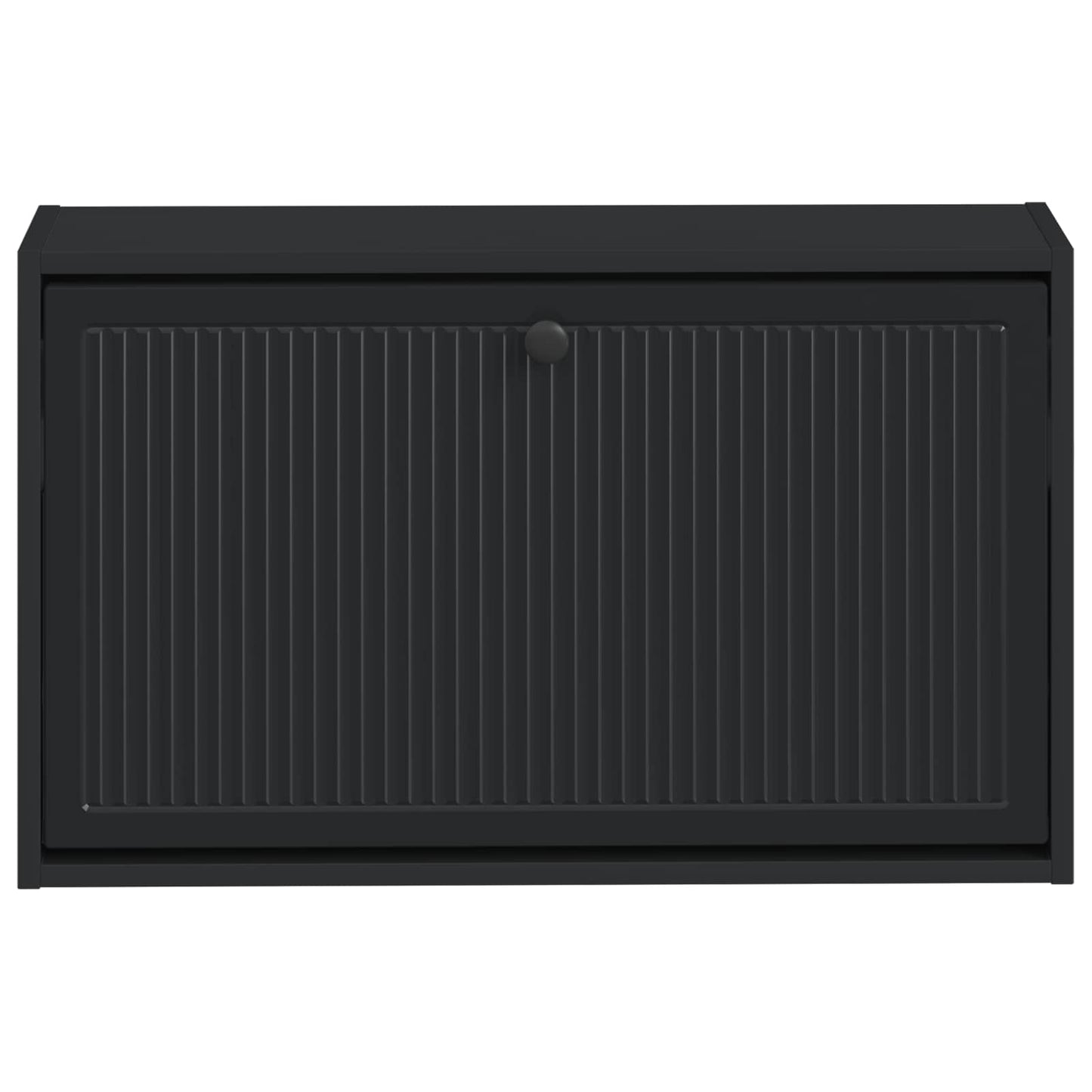Wandgemonteerde Schoenkast EDE 71 x 17 x 43 cm Bewerkt hout