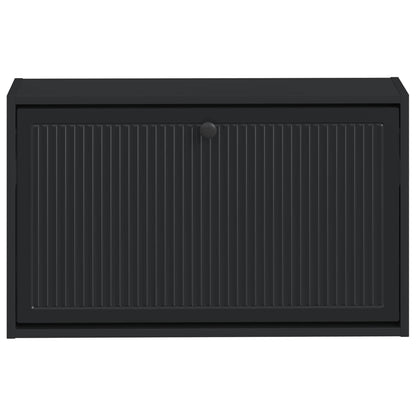 Wandgemonteerde Schoenkast EDE 71 x 17 x 43 cm Bewerkt hout