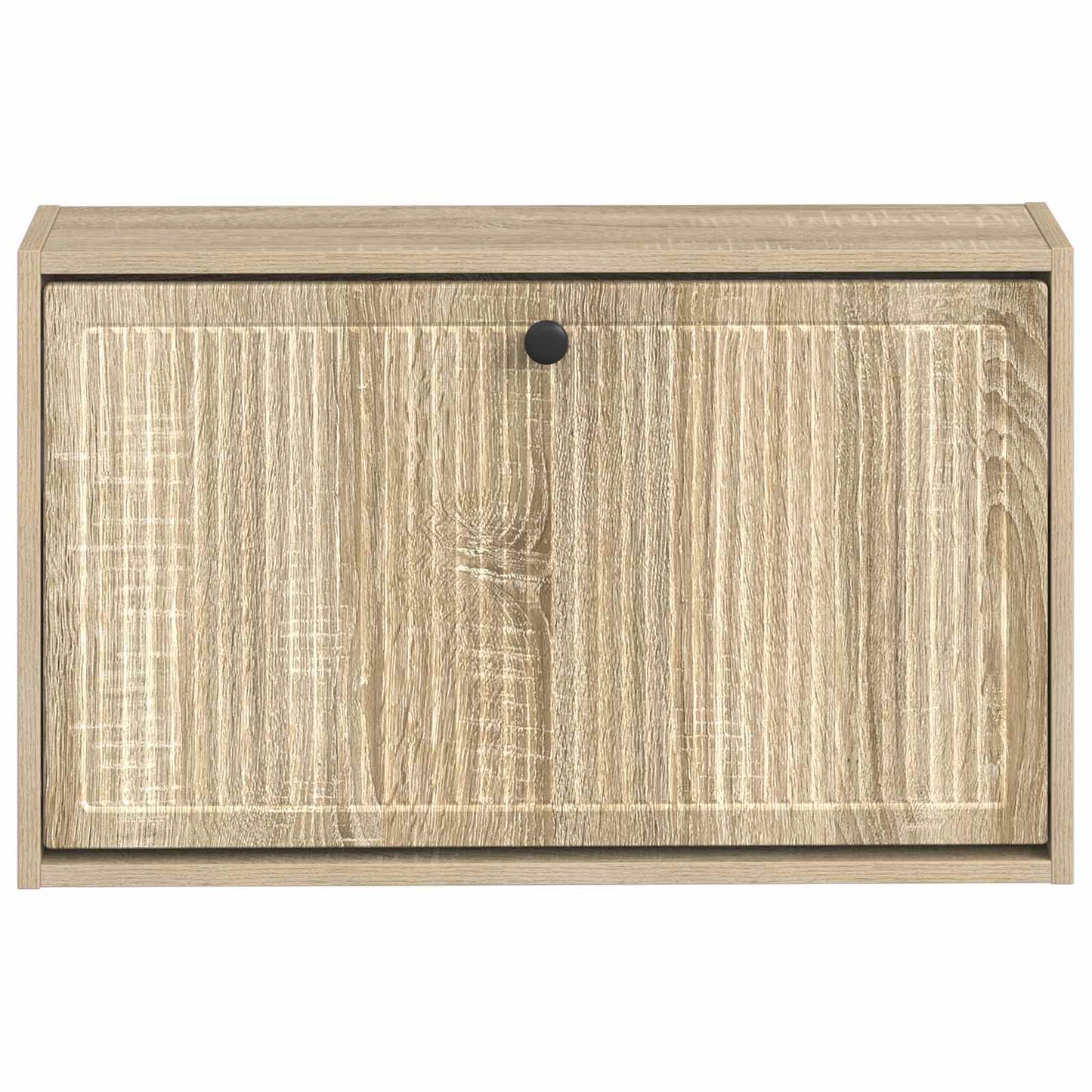 Wandgemonteerde Schoenkast EDE 71 x 17 x 43 cm Bewerkt hout