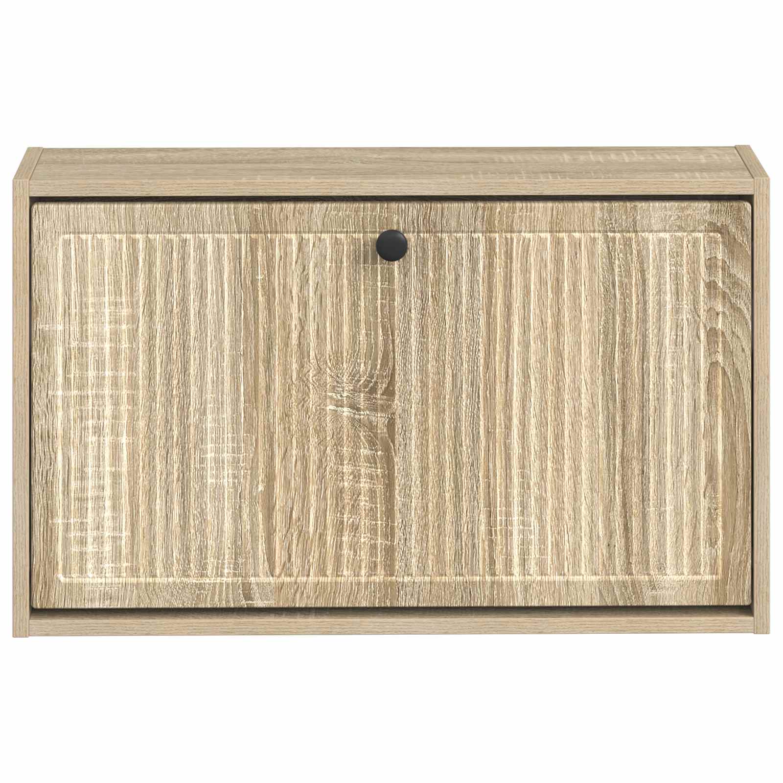Wandgemonteerde Schoenkast EDE 71 x 17 x 43 cm Bewerkt hout