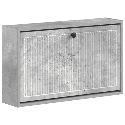 Wandgemonteerde Schoenkast EDE 71 x 17 x 43 cm Bewerkt hout