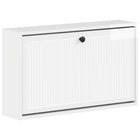 Wandgemonteerde Schoenkast EDE 71 x 17 x 43 cm Bewerkt hout