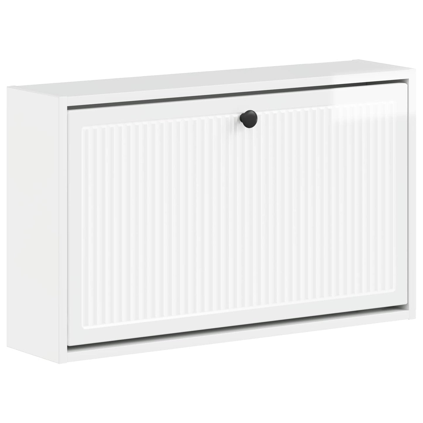Wandgemonteerde Schoenkast EDE 71 x 17 x 43 cm Bewerkt hout