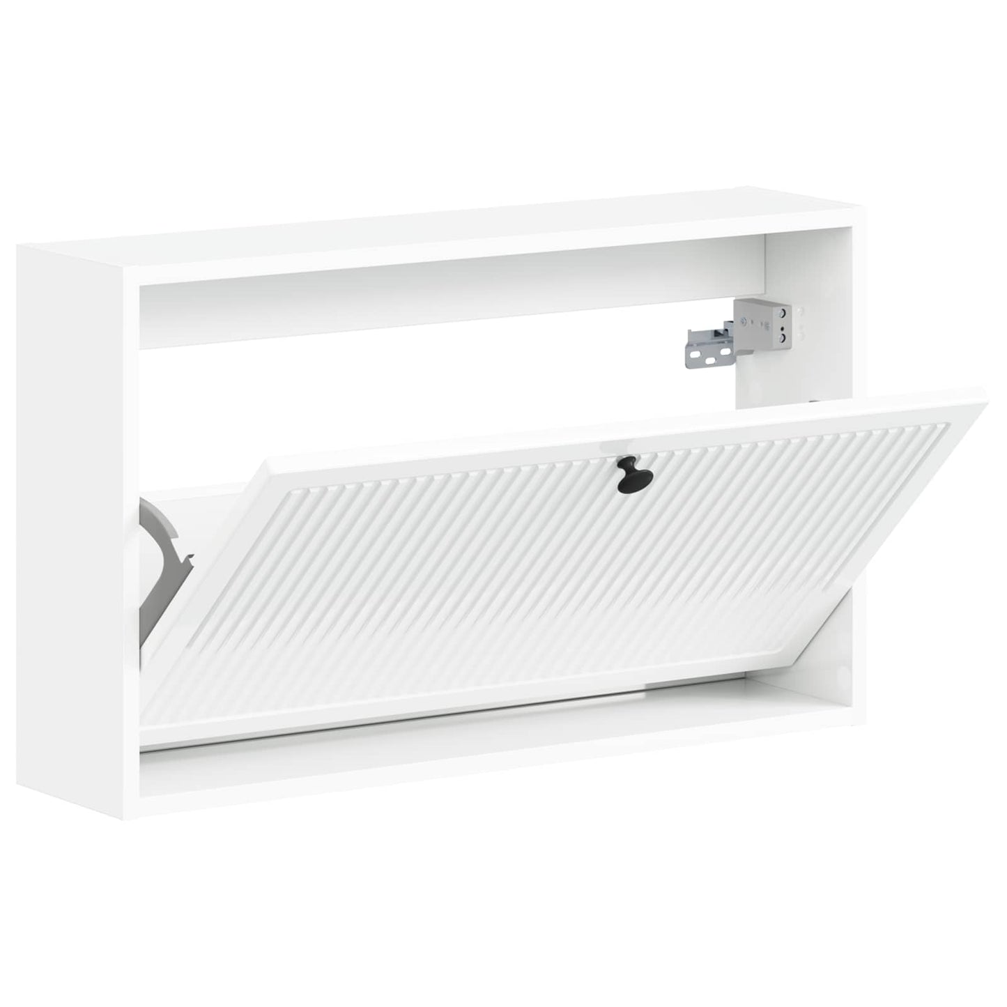 Wandgemonteerde Schoenkast EDE 71 x 17 x 43 cm Bewerkt hout
