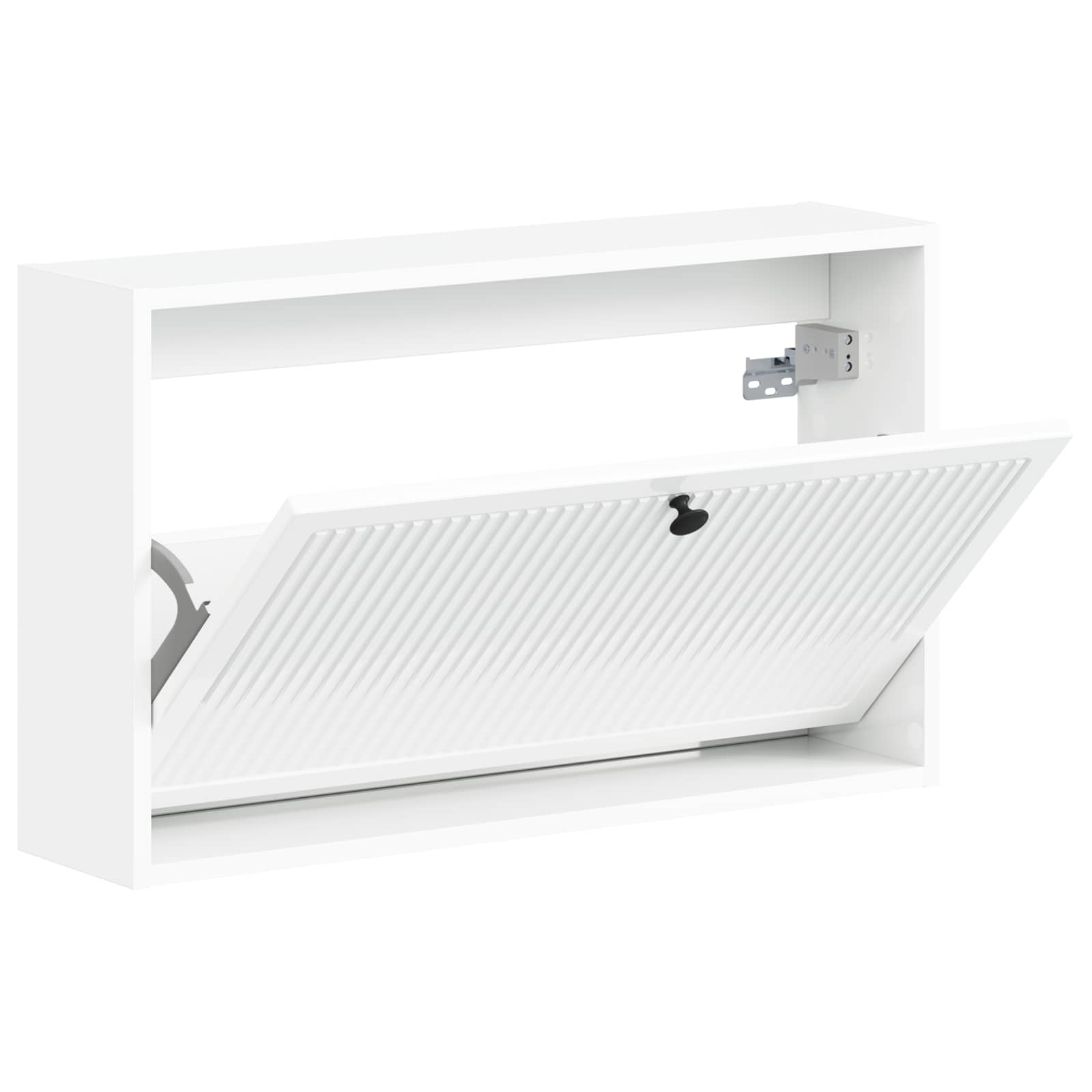 Wandgemonteerde Schoenkast EDE 71 x 17 x 43 cm Bewerkt hout
