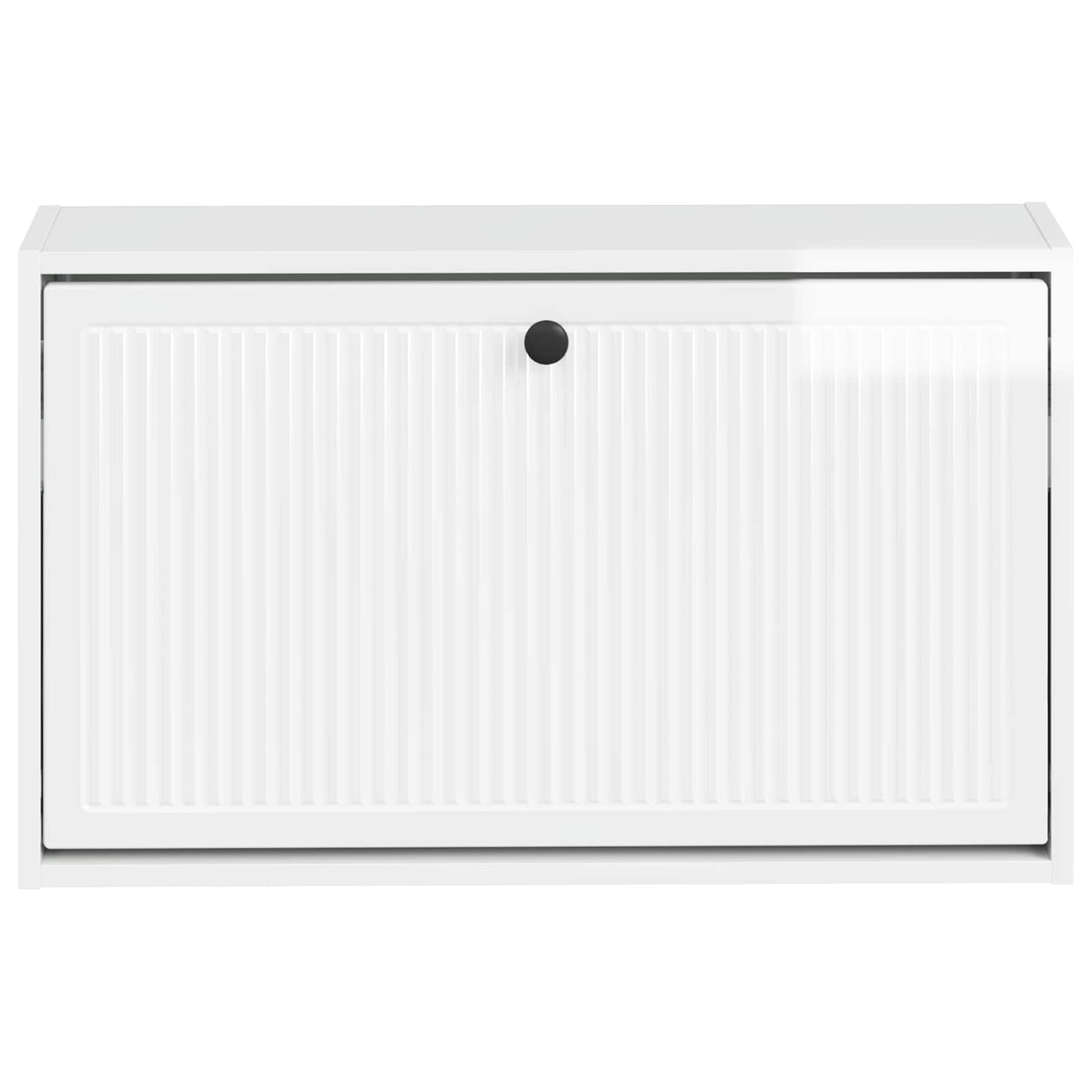 Wandgemonteerde Schoenkast EDE 71 x 17 x 43 cm Bewerkt hout