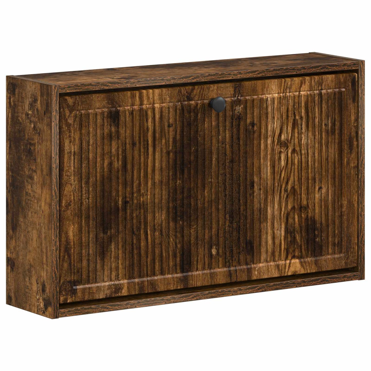Wandgemonteerde Schoenkast EDE 71 x 17 x 43 cm Bewerkt hout