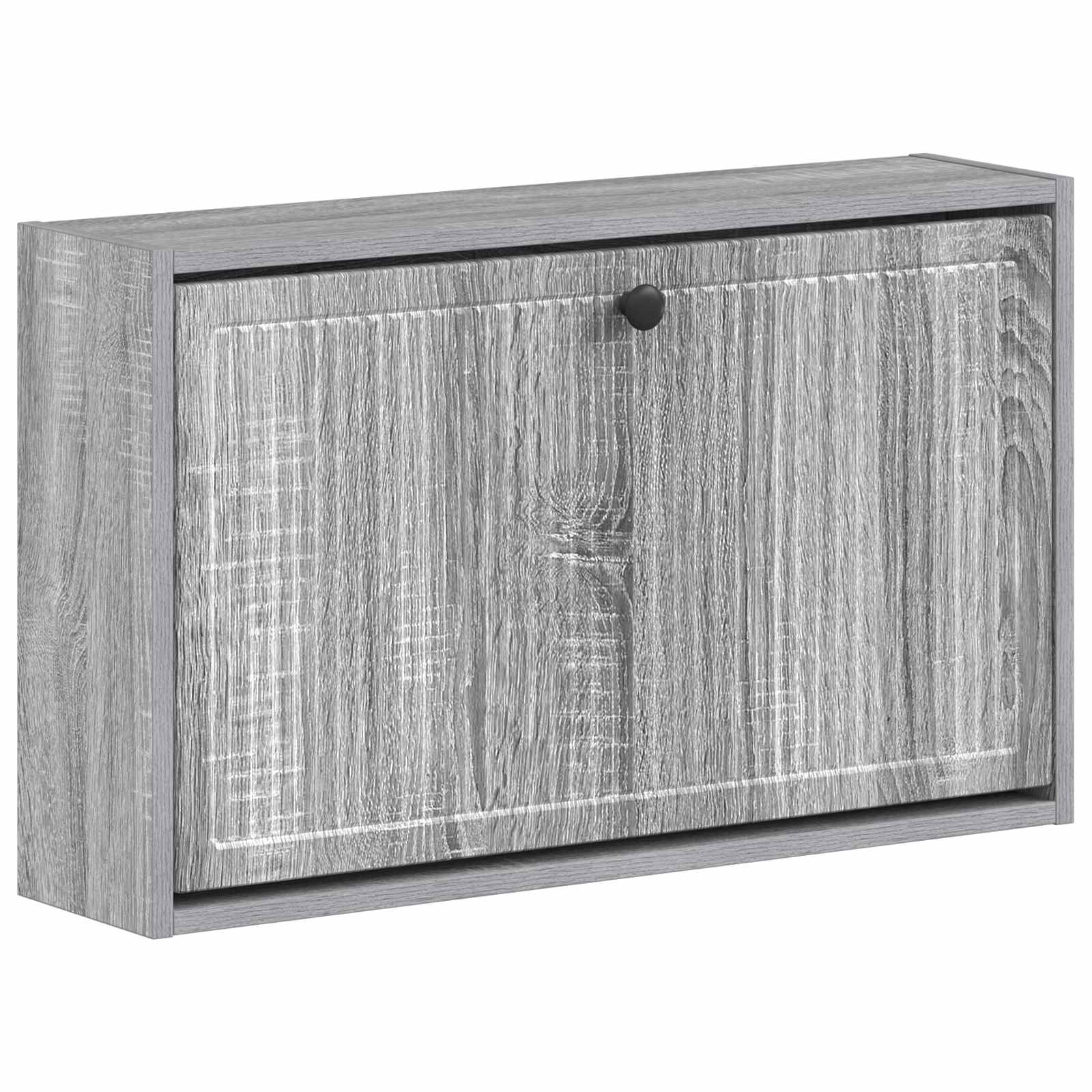 Wandgemonteerde Schoenkast EDE 71 x 17 x 43 cm Bewerkt hout