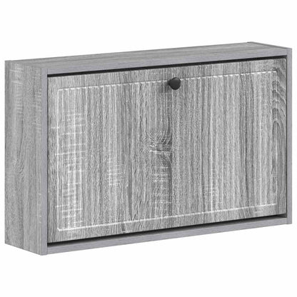 Wandgemonteerde Schoenkast EDE 71 x 17 x 43 cm Bewerkt hout