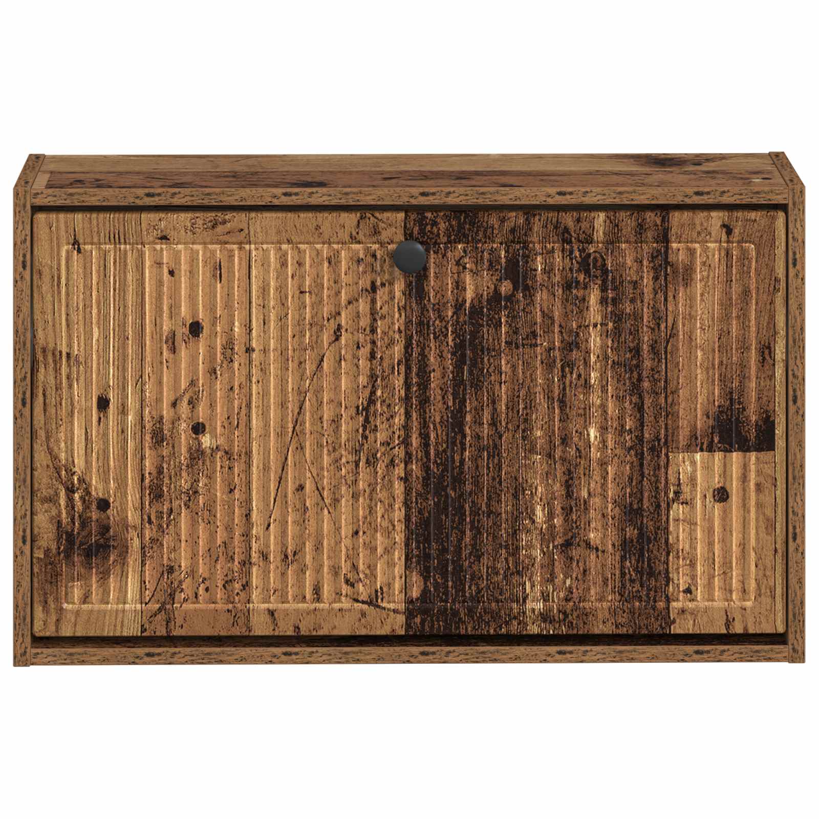 Wandgemonteerde Schoenkast EDE 71 x 17 x 43 cm Bewerkt hout