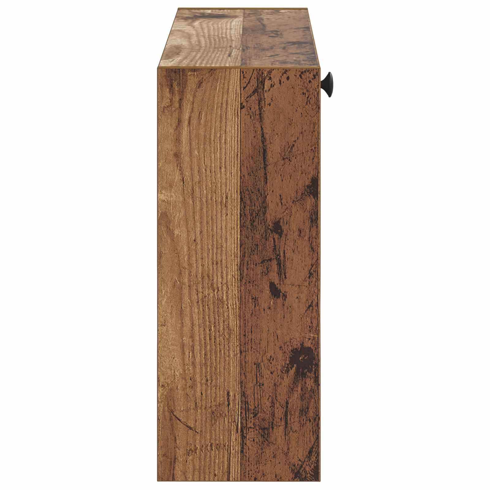 Wandgemonteerde Schoenkast EDE 71 x 17 x 43 cm Bewerkt hout