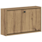 Wandgemonteerde Schoenkast EDE 71 x 17 x 43 cm Bewerkt hout