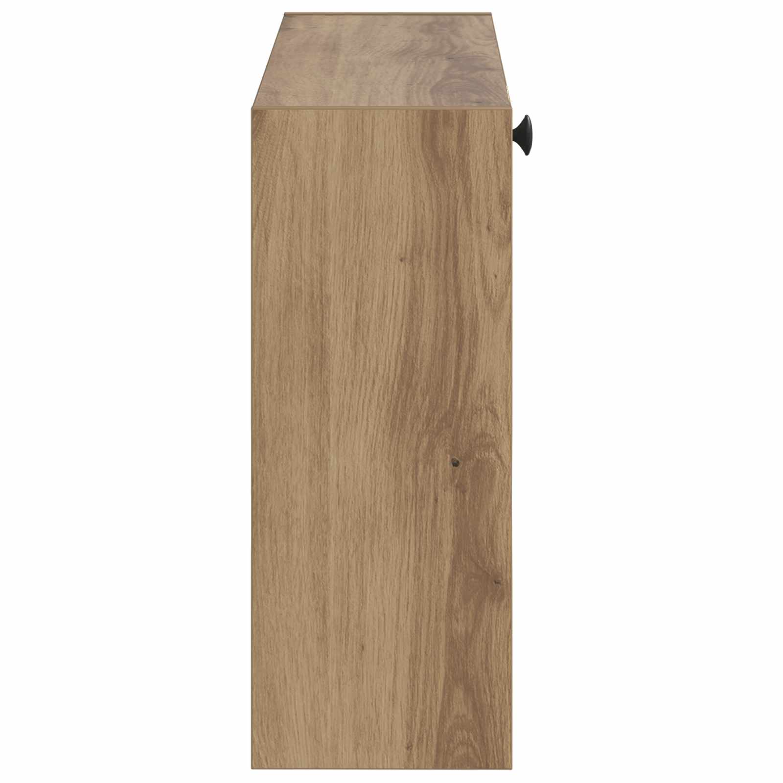 Wandgemonteerde Schoenkast EDE 71 x 17 x 43 cm Bewerkt hout