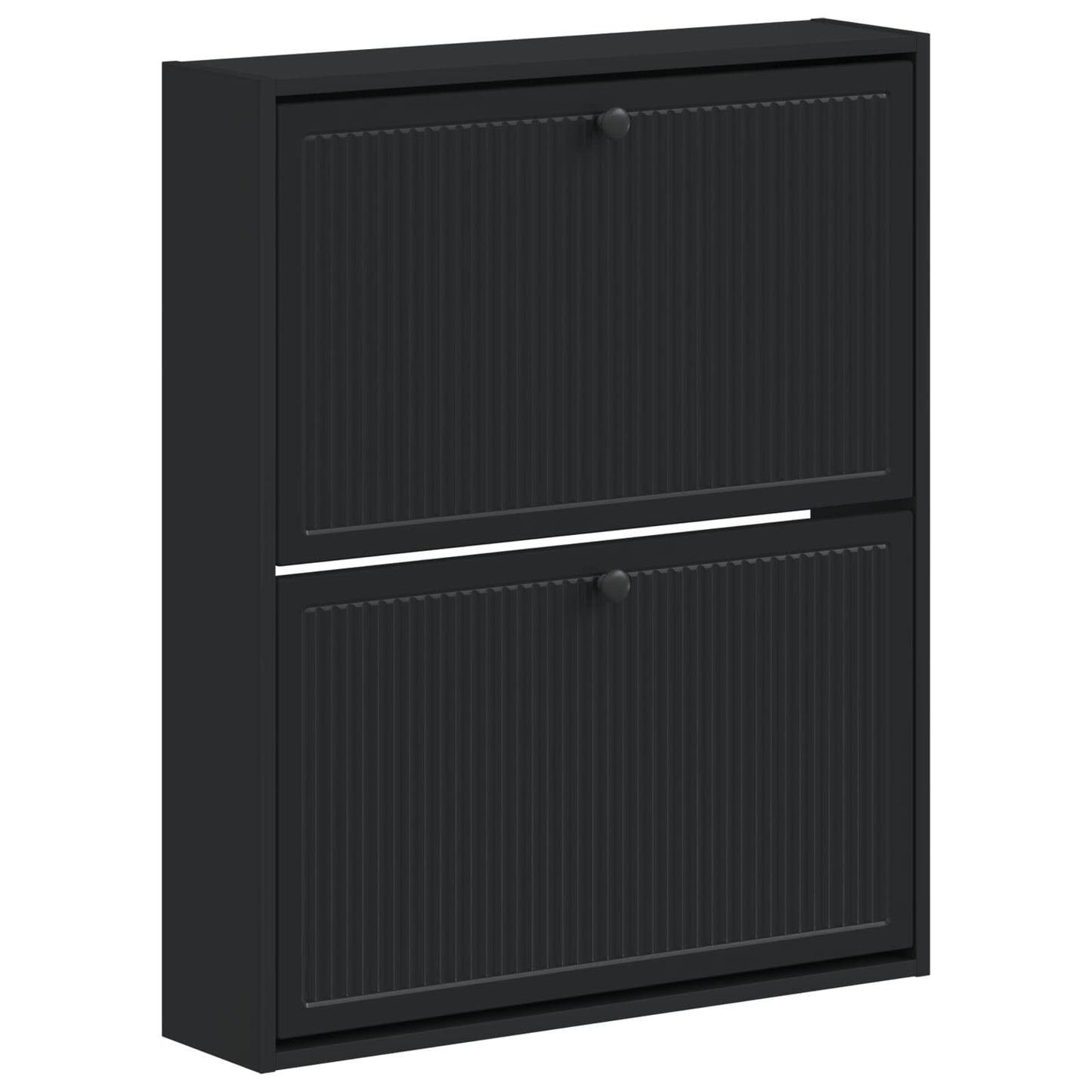 Wandgemonteerde Schoenkast EDE 71 x 17 x 86 cm Bewerkt hout