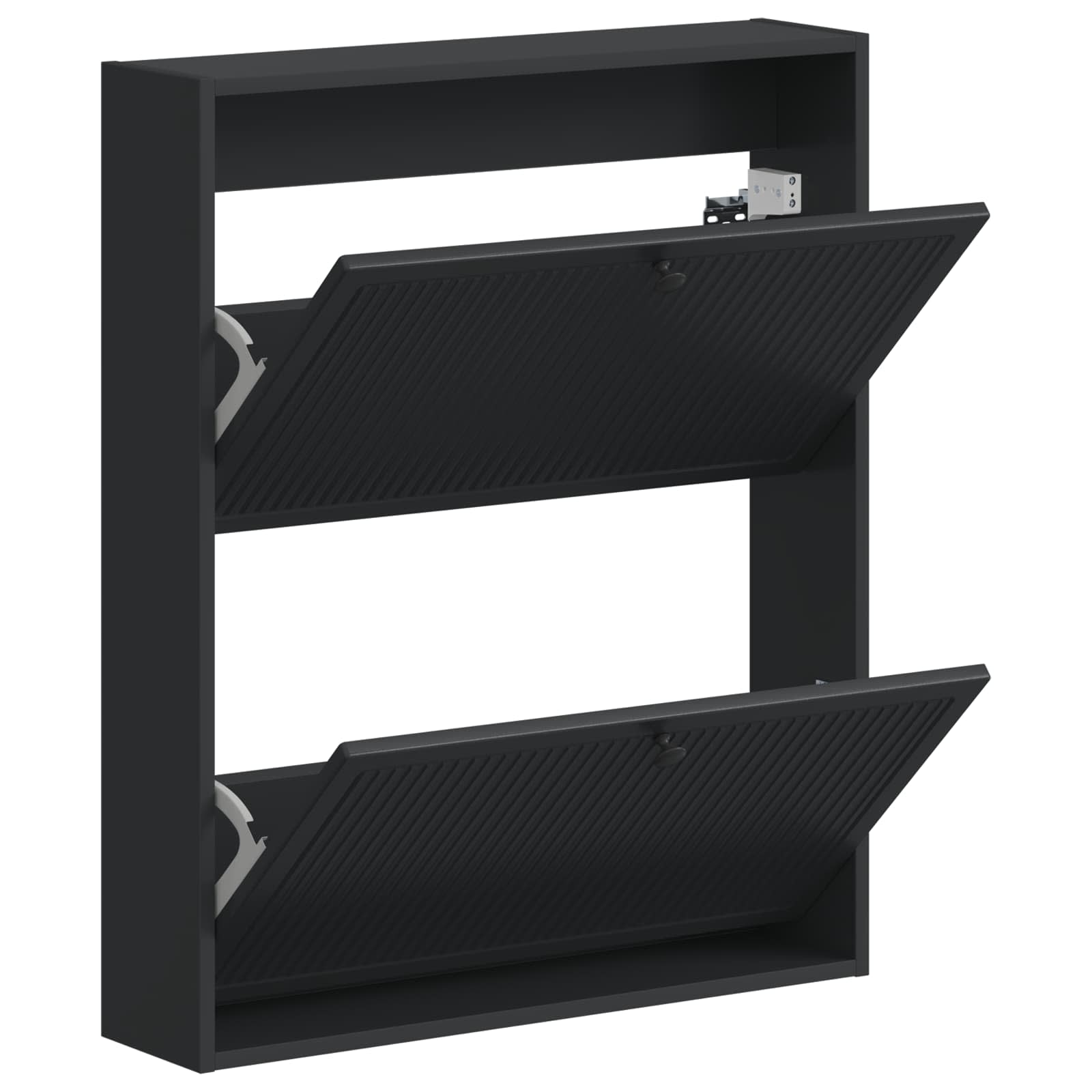 Wandgemonteerde Schoenkast EDE 71 x 17 x 86 cm Bewerkt hout