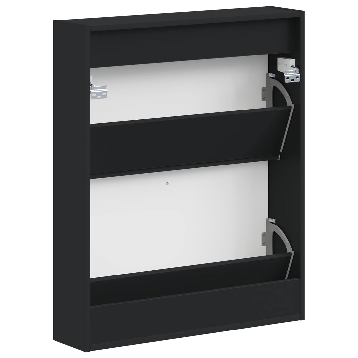 Wandgemonteerde Schoenkast EDE 71 x 17 x 86 cm Bewerkt hout