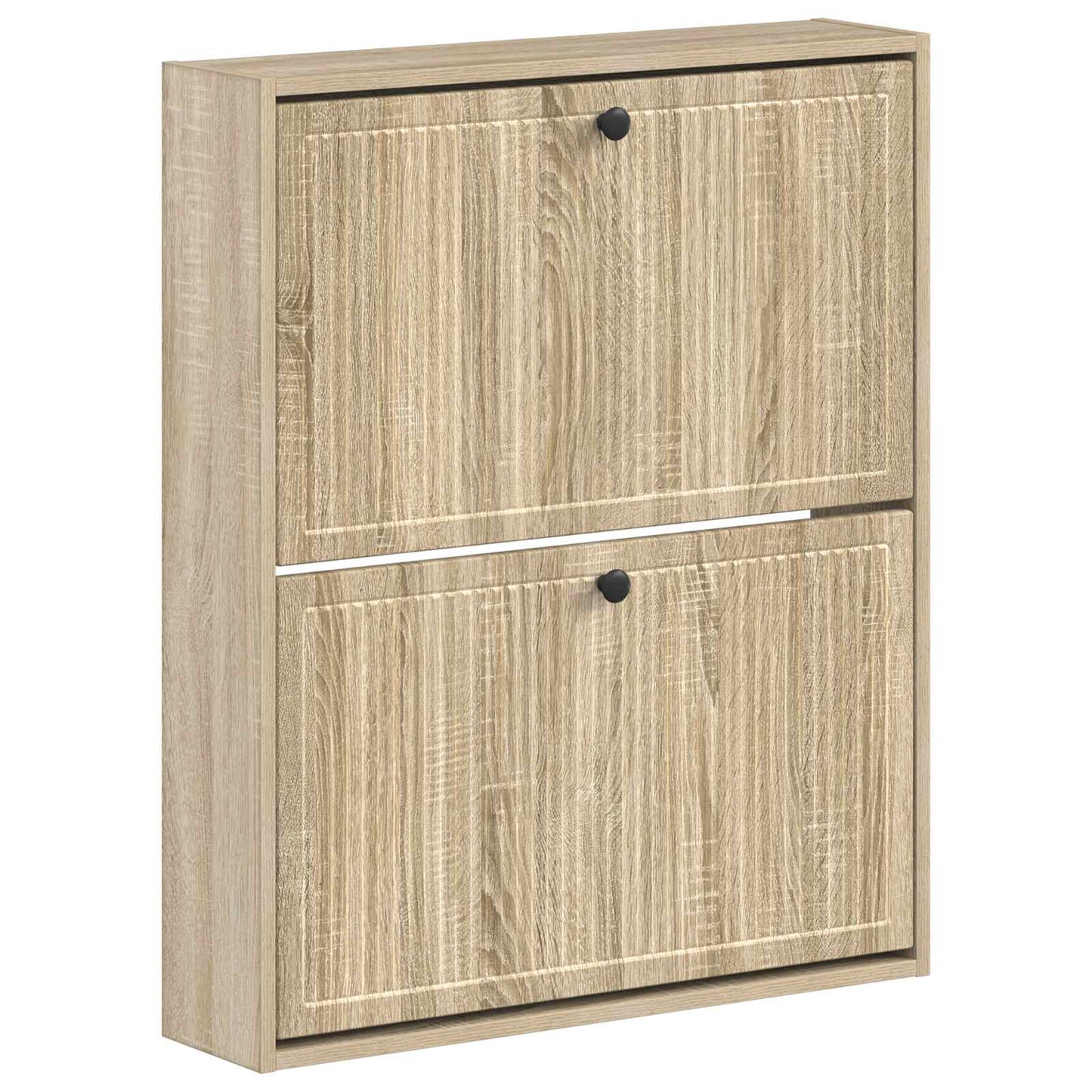 Wandgemonteerde Schoenkast EDE 71 x 17 x 86 cm Bewerkt hout