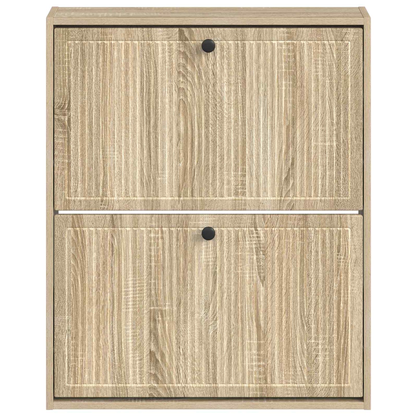Wandgemonteerde Schoenkast EDE 71 x 17 x 86 cm Bewerkt hout