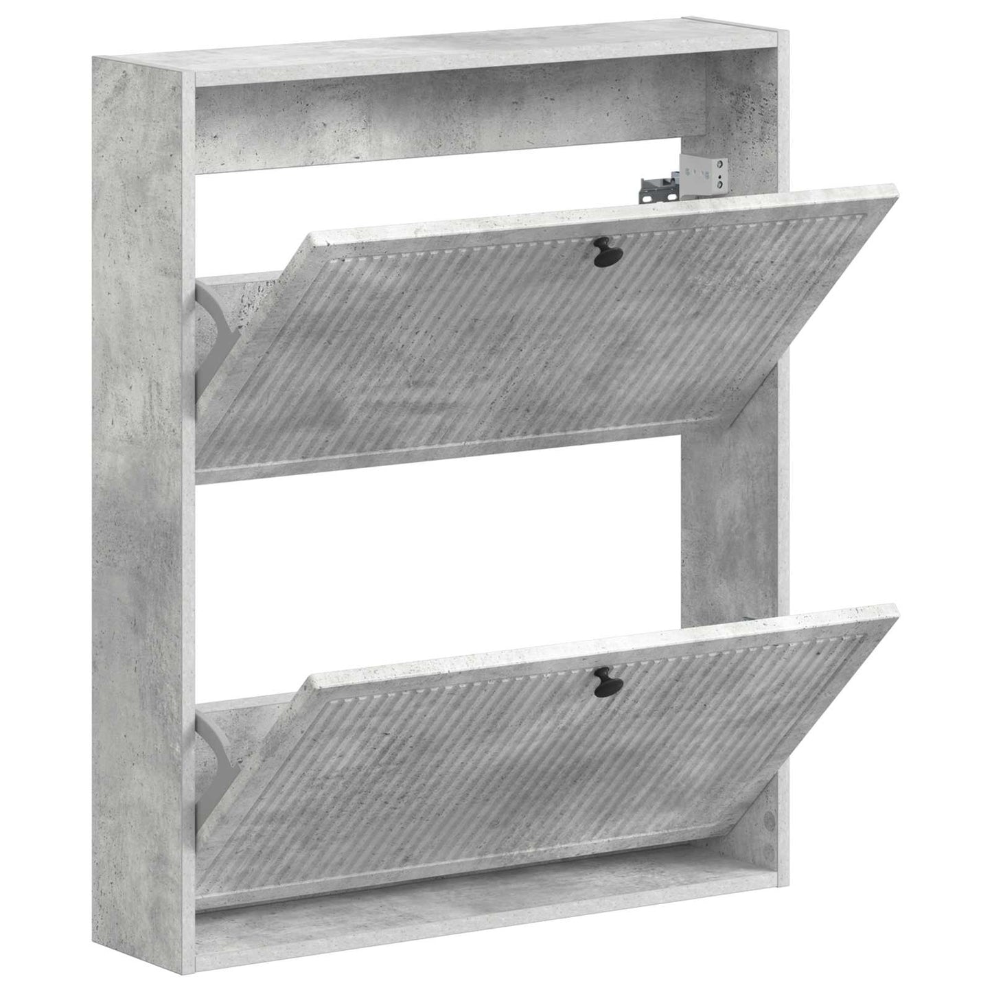 Wandgemonteerde Schoenkast EDE 71 x 17 x 86 cm Bewerkt hout