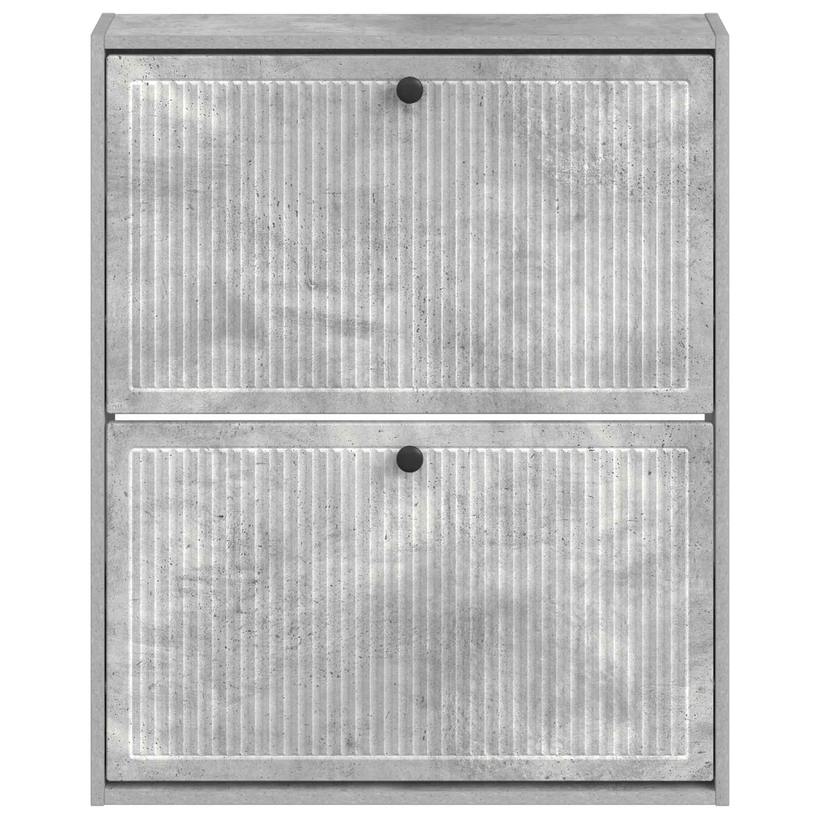 Wandgemonteerde Schoenkast EDE 71 x 17 x 86 cm Bewerkt hout