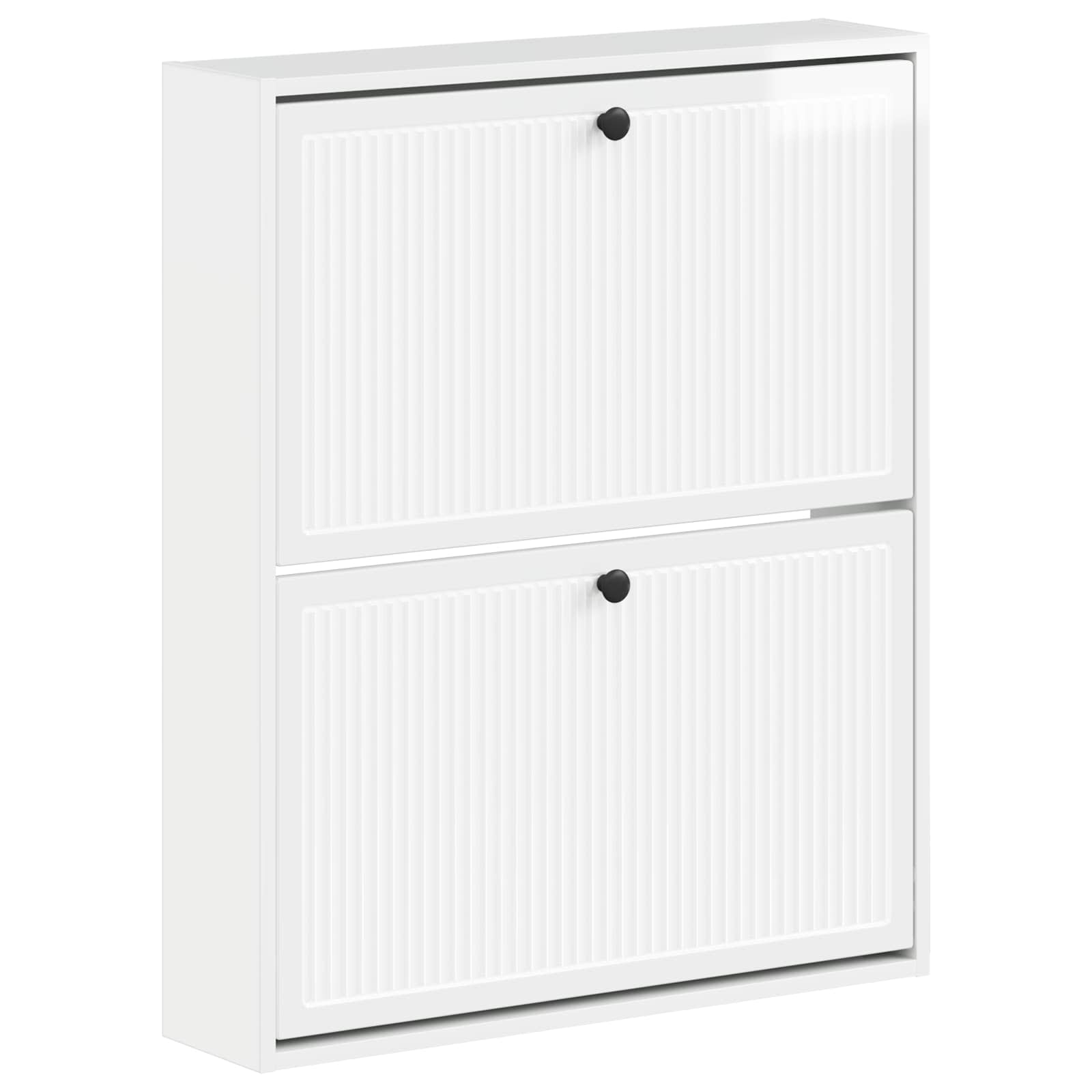 Wandgemonteerde Schoenkast EDE 71 x 17 x 86 cm Bewerkt hout