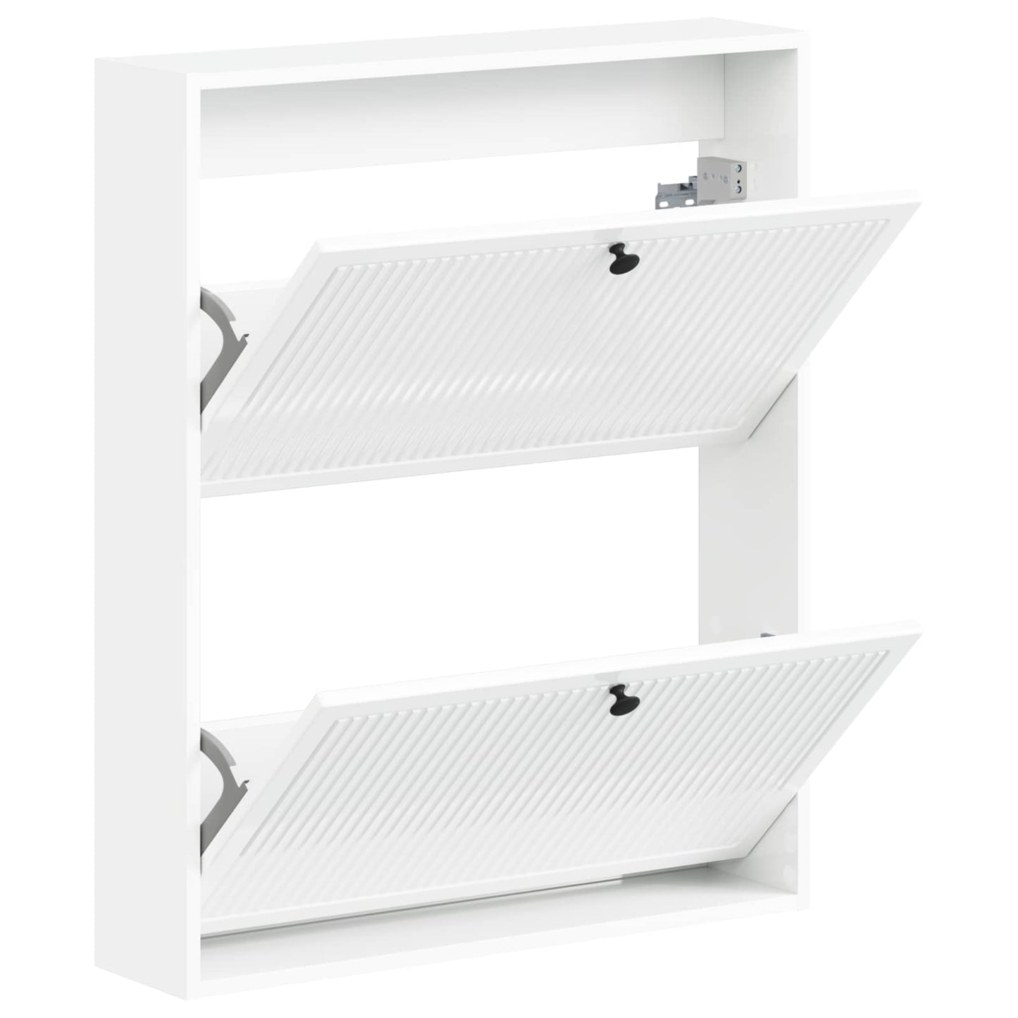 Wandgemonteerde Schoenkast EDE 71 x 17 x 86 cm Bewerkt hout