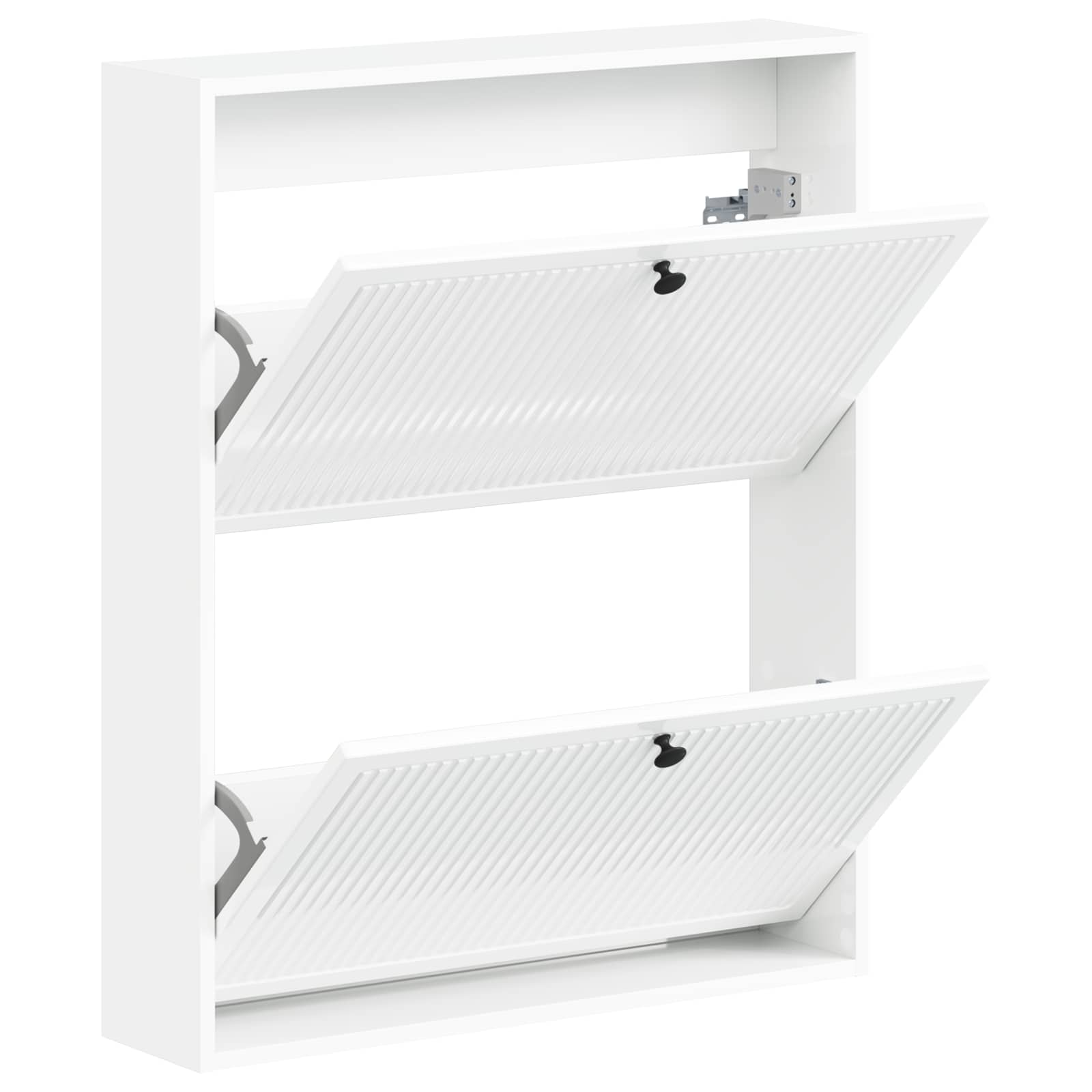 Wandgemonteerde Schoenkast EDE 71 x 17 x 86 cm Bewerkt hout
