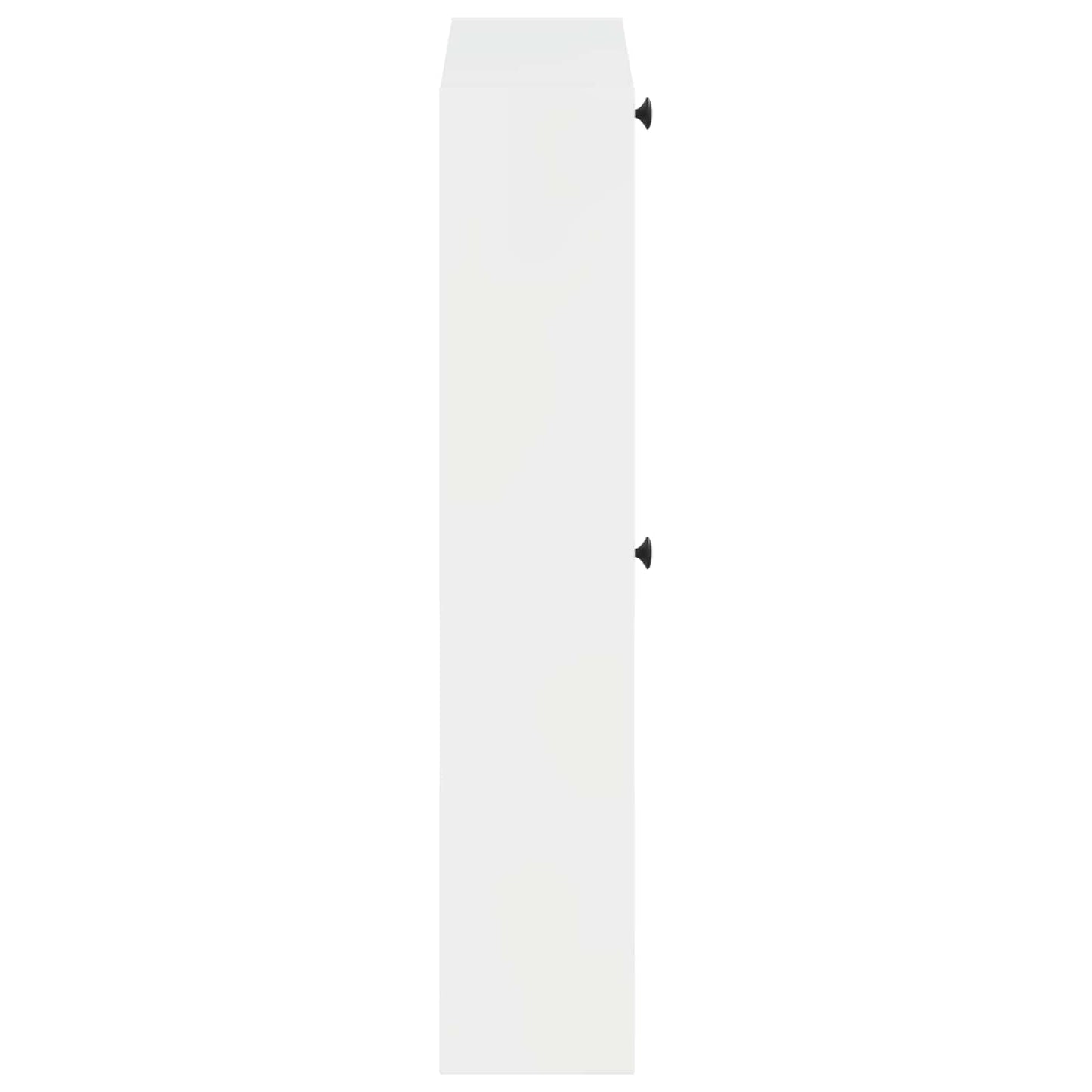 Wandgemonteerde Schoenkast EDE 71 x 17 x 86 cm Bewerkt hout