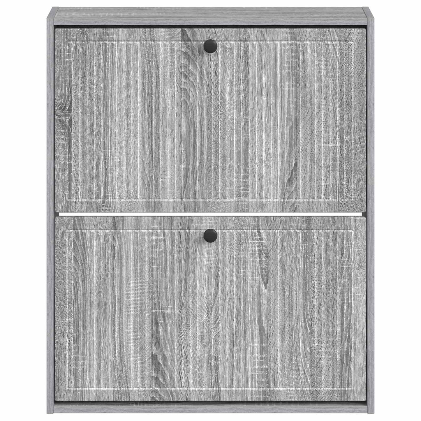 Wandgemonteerde Schoenkast EDE 71 x 17 x 86 cm Bewerkt hout