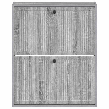Wandgemonteerde Schoenkast EDE 71 x 17 x 86 cm Bewerkt hout