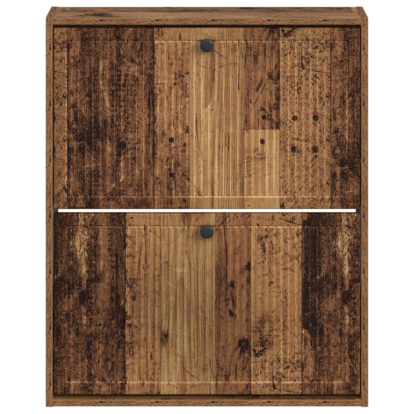 Wandgemonteerde Schoenkast EDE 71 x 17 x 86 cm Bewerkt hout
