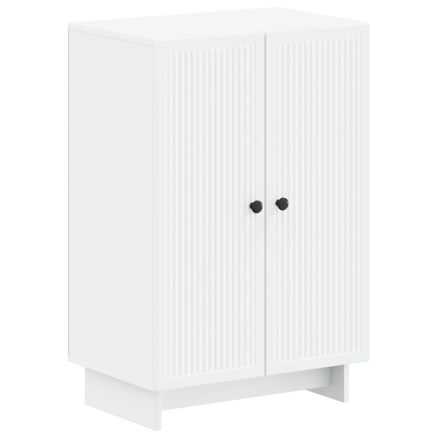 Schoenenkast EDE 59,5 x 39,5 x 90 cm Bewerkt hout Wit