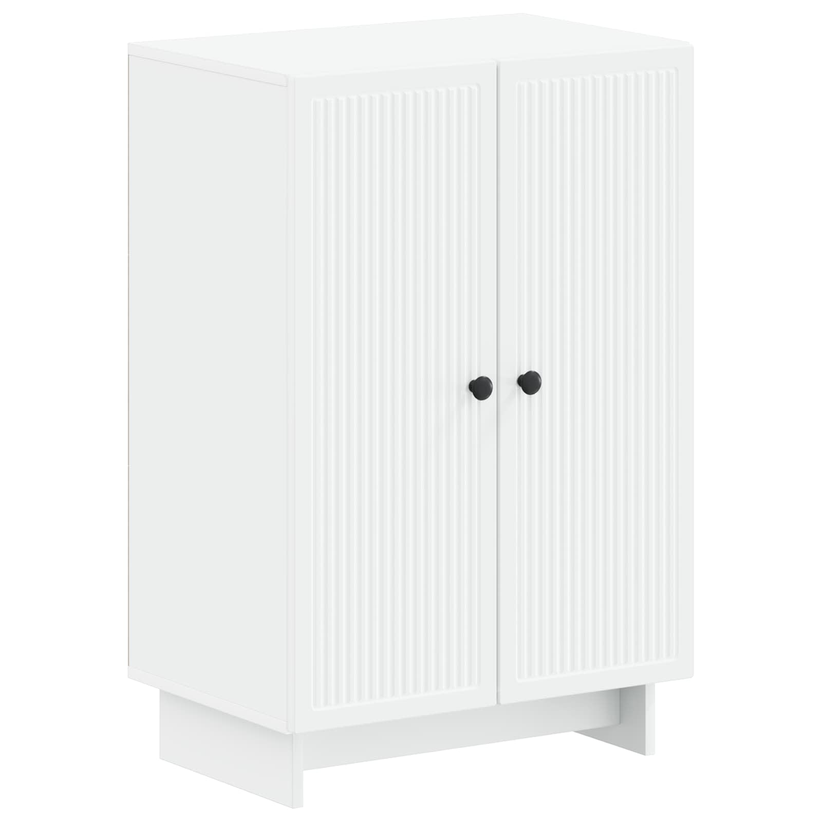 Schoenenkast EDE 59,5 x 39,5 x 90 cm Bewerkt hout Wit