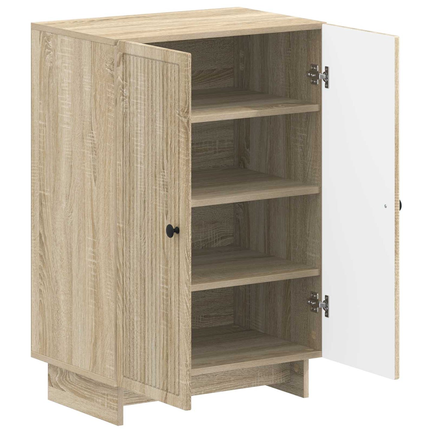 Schoenenkast EDE 59,5 x 39,5 x 90 cm Bewerkt hout Sonoma Eiken