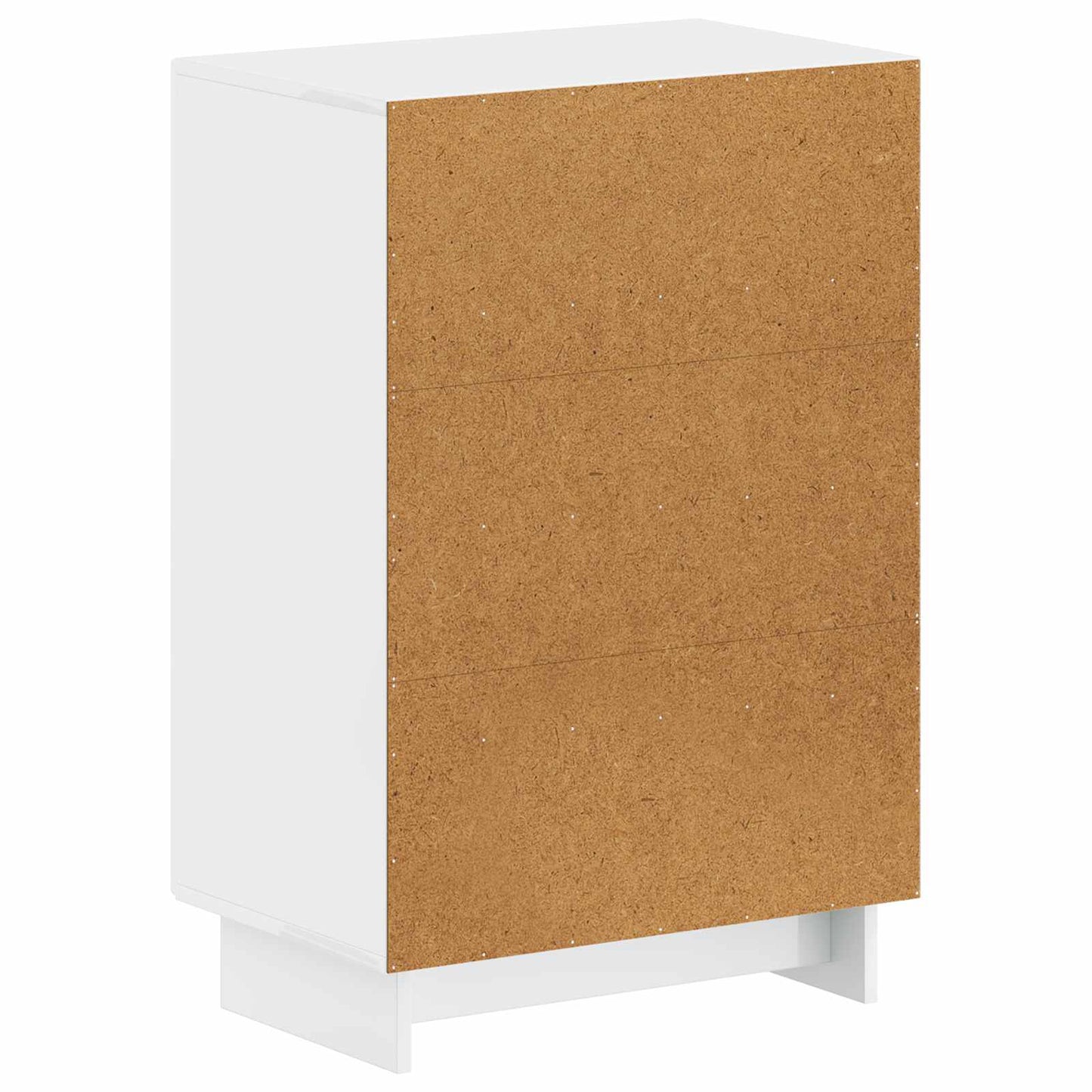 Schoenenkast EDE 59,5 x 39,5 x 90 cm Bewerkt hout Hoogglans Wit