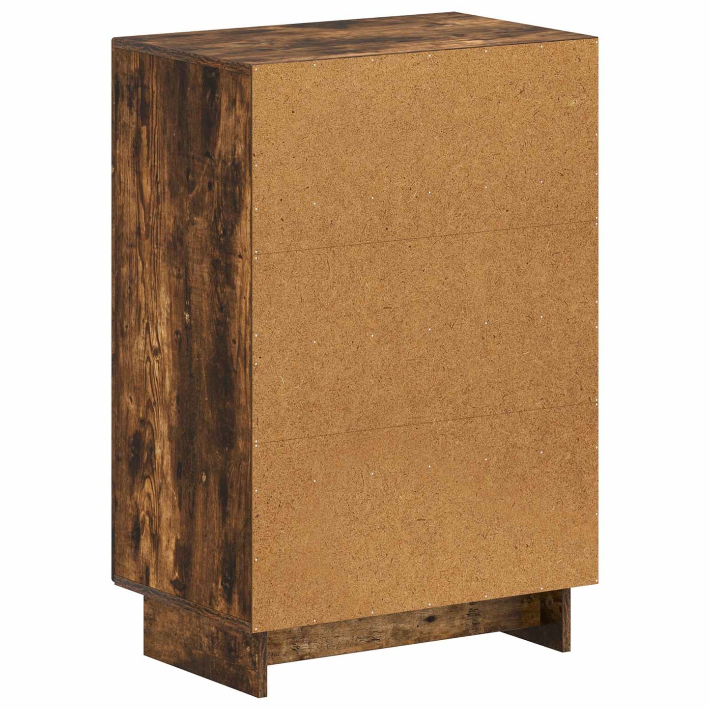 Schoenenkast EDE 59,5 x 39,5 x 90 cm Bewerkt hout Gerookt eiken