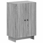 Schoenenkast EDE 59,5 x 39,5 x 90 cm Bewerkt hout Grijs Sonoma