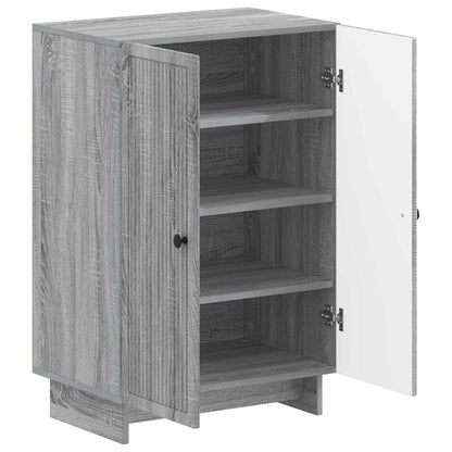 Schoenenkast EDE 59,5 x 39,5 x 90 cm Bewerkt hout Grijs Sonoma