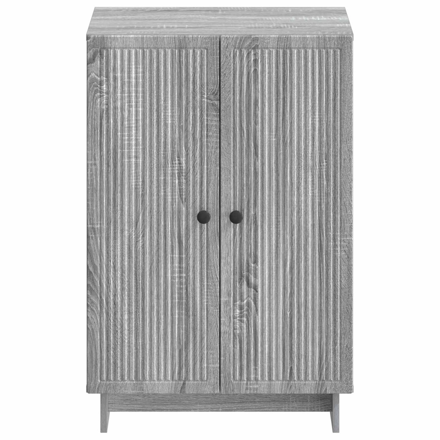 Schoenenkast EDE 59,5 x 39,5 x 90 cm Bewerkt hout Grijs Sonoma