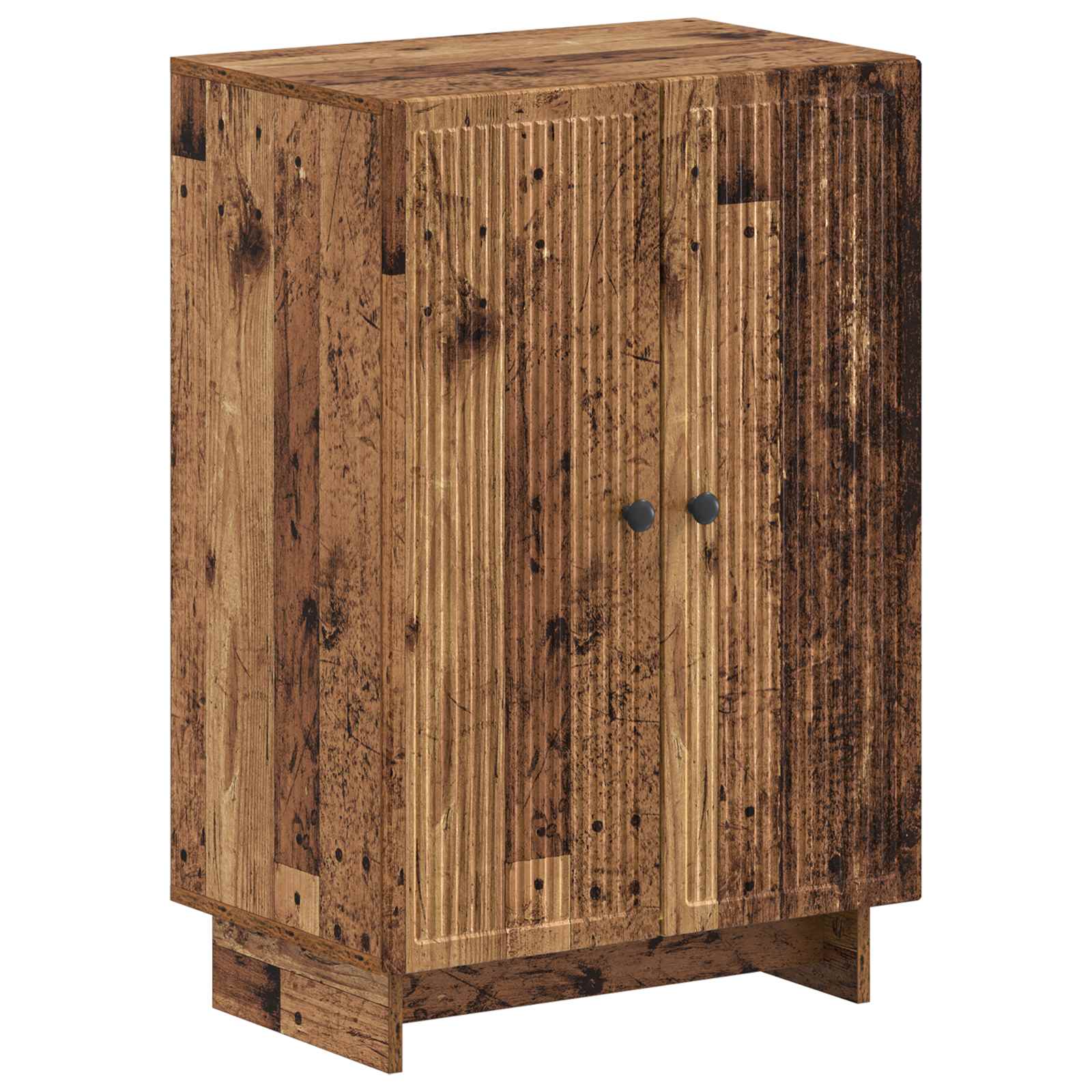 Schoenenkast EDE 59,5 x 39,5 x 90 cm Bewerkt hout Oud hout