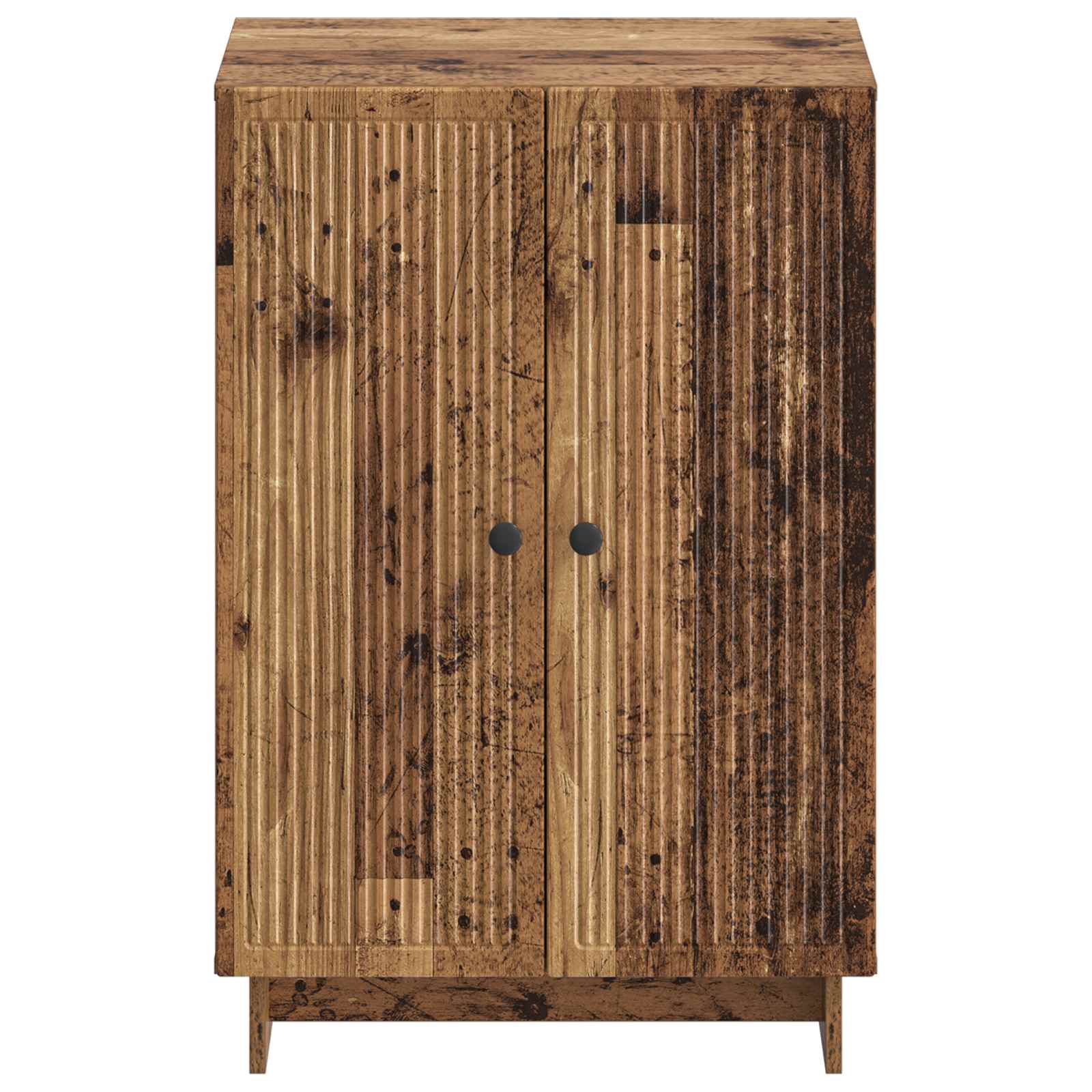Schoenenkast EDE 59,5 x 39,5 x 90 cm Bewerkt hout Oud hout