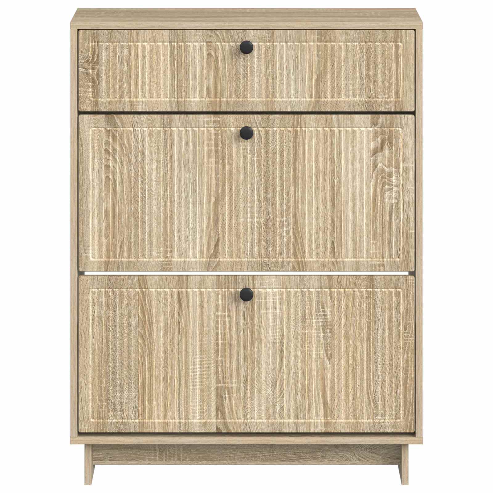 Schoenenkast EDE 78 x 24 x 103 cm Bewerkt hout Sonoma Eiken