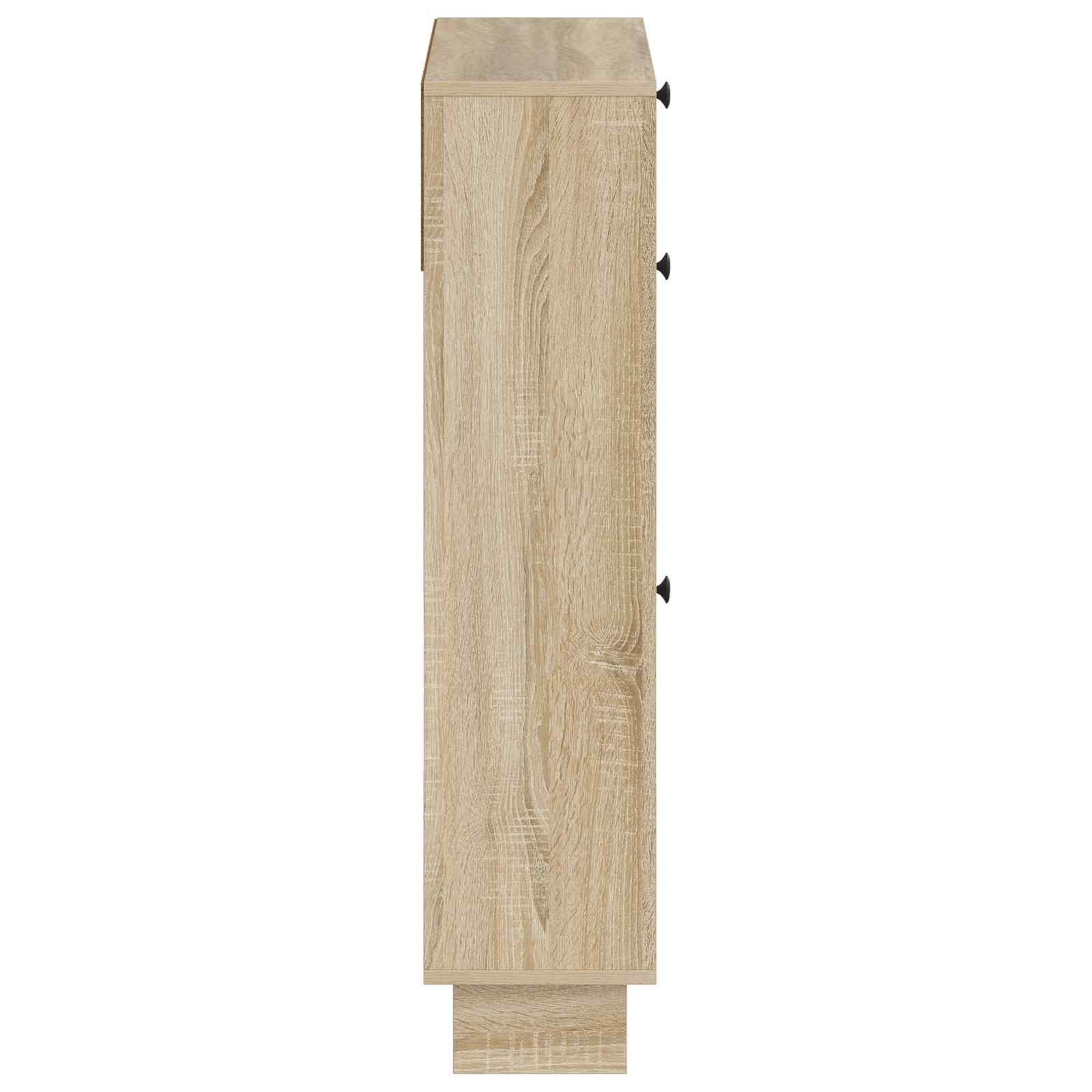 Schoenenkast EDE 78 x 24 x 103 cm Bewerkt hout Sonoma Eiken