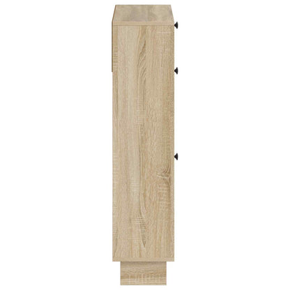 Schoenenkast EDE 78 x 24 x 103 cm Bewerkt hout Sonoma Eiken