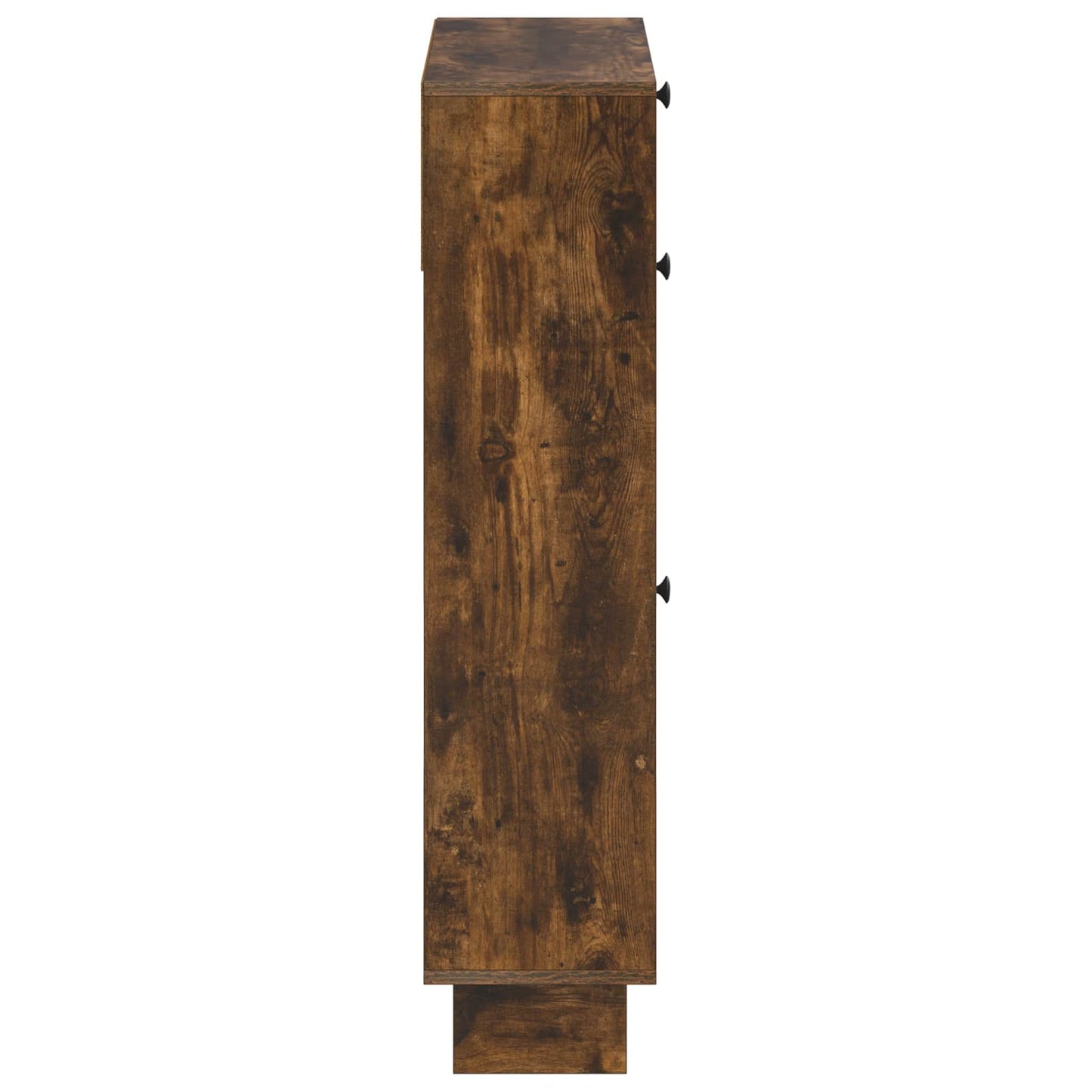Schoenenkast EDE 78 x 24 x 103 cm Bewerkt hout Gerookt eiken