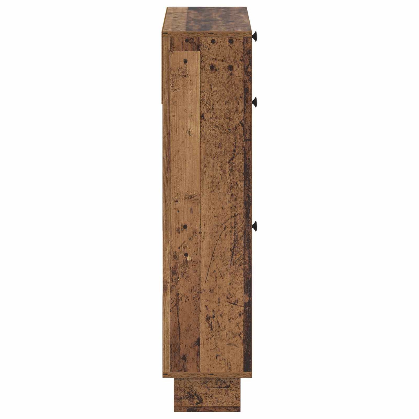 Schoenenkast EDE 78 x 24 x 103 cm Bewerkt hout Oud hout