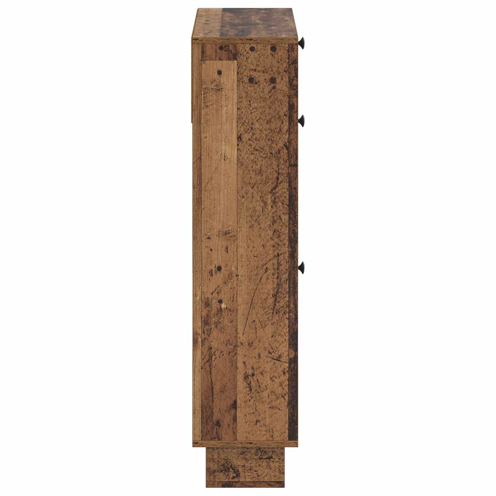 Schoenenkast EDE 78 x 24 x 103 cm Bewerkt hout Oud hout